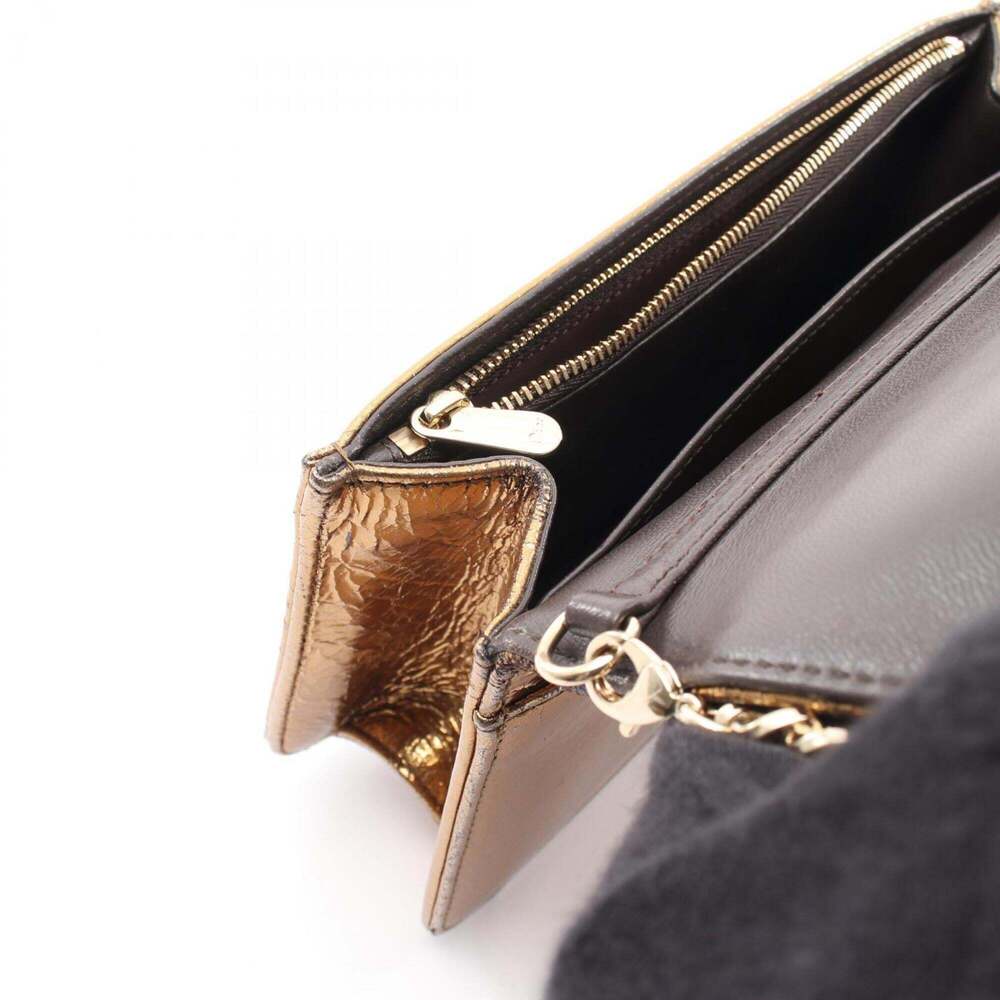 CHRISTIAN DIOR Gold Leather Shoulder Bag - Picture 8 of 8